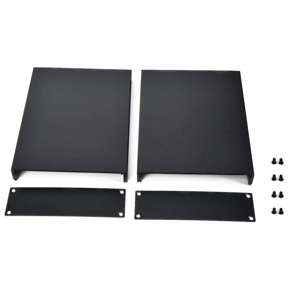 Aluminum Electronic Project Box,Aluminum Enclosure Covers, Protective Cooling Case 33x114x150mm,for printed circuit board, instruments, etc