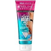 Eveline Cosmetics, Slim Extreme 4D Scalpel Turbo Cellulite Reducer Reduces Fat Layer Extreme Therapy 7 Days Natural 250 ml