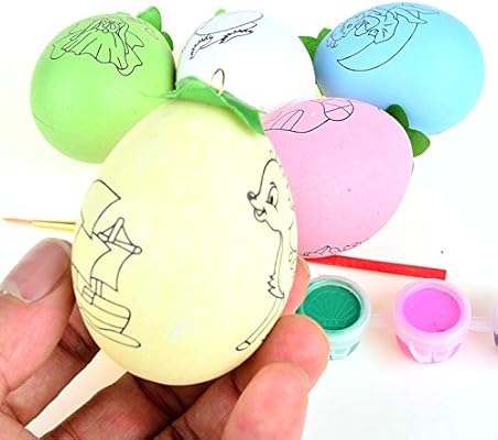 Yumurta Boyama Seti 4 Yumurta 2 Tavuk 12 Boya Amazon Com Tr