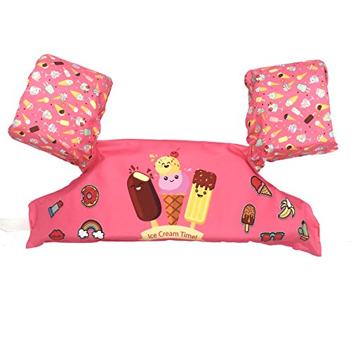 image for Silfrae Swim Vests Flotation Jacket Swim Belt Learn to Swim Device Tod