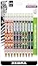 Zebra Cadoozles Mechanical Pencil, 0.9mm Point Size, Standard HB Lead, Assorted Woodlands Barrel Patterns, 10-Count