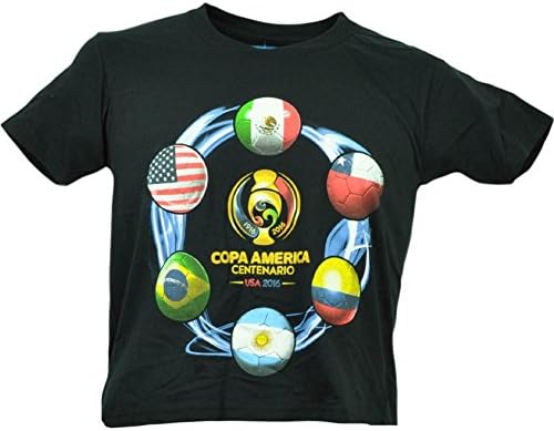 Copa America Centenario USA 2016 Tshirt Tee Soccer Futbol Kids Final Six XLarge