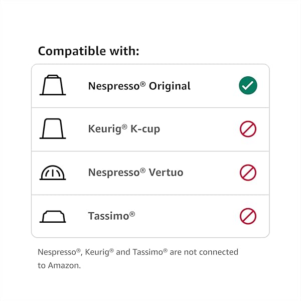 AMAZON BRAND – SOLIMO ESPRESSO CAPSULES, MEDIUM ROAST, COMPATIBLE WITH ORIGINAL BREWERS, PACK OF 1X50 CAPSULE (50 COUNT)