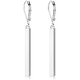 HELORET Leverback Earrings Dangle Earrings for Women Dangly Earrings Anniversary Birthday Gifts for Women