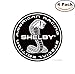 Carroll Shelby AC Cobra Ford GT GT40 GT350 GT500 Mustang Vinyl 4 stickers