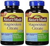 Nature Made Magnesium Citrate Softgels, 120 CountÂ (Pack of 2)