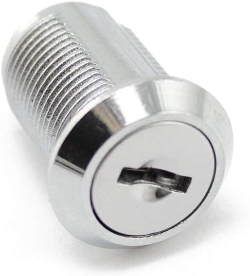 RUNCCI-YUN 5 Pack Cam Locks 20mm, Drawer Cabinet Lock with 10 Keys, for Mailbox Cupboard - Image 5