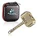 MAYBO SPORTS Wiitin Thor's Battle Hammer Fidget Spinner with Zipped Storage Bag, The Mighty Mjolnir Toy Made by Metal - Antique Brass