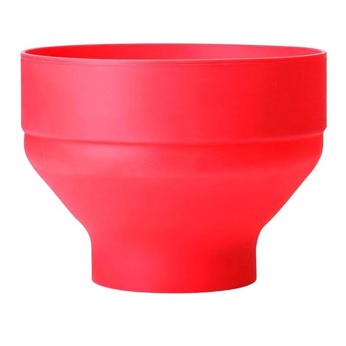 Sunronal Recipiente Plegable de Silicona para Hacer Palomitas de ...