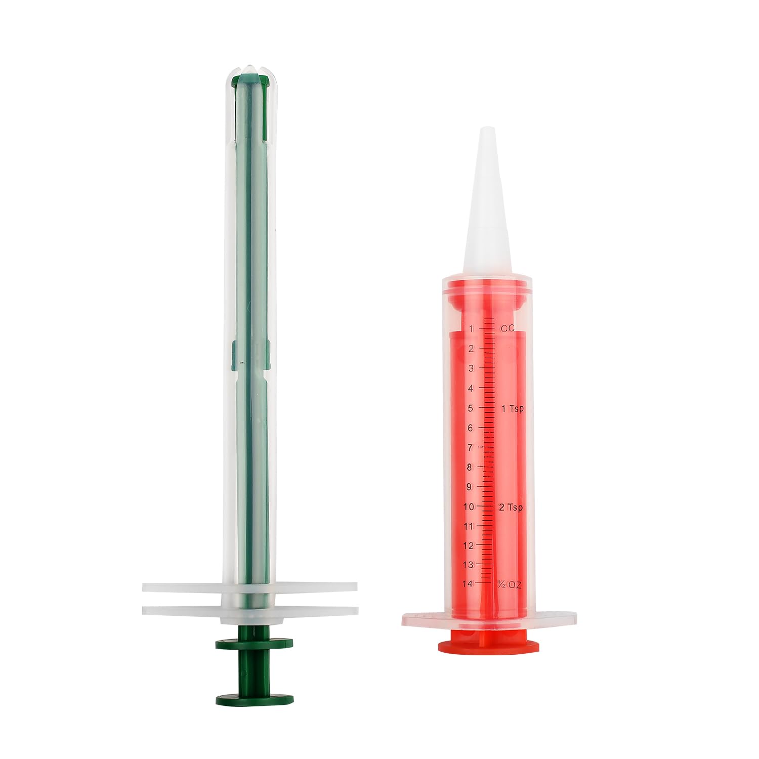 MEISH 2 Pieces Pet Syringe Pet Pill Shooter Pet Pill Plunger Popper Medicine Feeder Pet Tablet Pusher for Pet Cat Dog