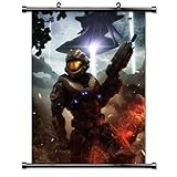 Halo Reach Videogame Fabric Wall Scroll Poster (16