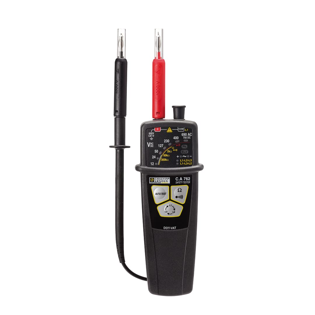Chauvin Arnoux C.A 762 Voltage Tester with IP2X Probes