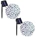 Binval Solar Fairy Christmas String Lights, 2-Pack 72ft 200LED, Ambiance Lighting for Outdoor, Patio, Lawn, Landscape, Fairy Garden, Home, Wedding, Holiday Party and Xmas Tree(White) primary