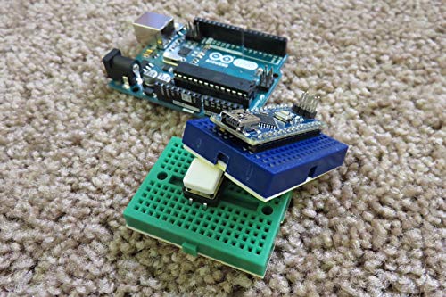 LampVPath [12Packs] 170 Points Mini Small solderless breadboard for Arduino Proto Shield (6 colors) - Thumbnail 5
