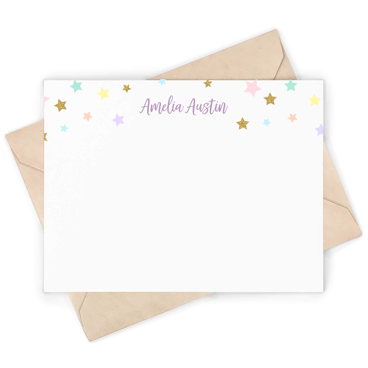 personalized stationery for little girls