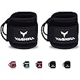 YAGHZU Ankle Straps for Cable Machines Women - Adjustable Gym Ankle Strap for Cable Machine, Neoprene Padded Cable Straps, Durable Leg Strap with Cable Cuff, Glute Kickback Ankle Strap with D Rings