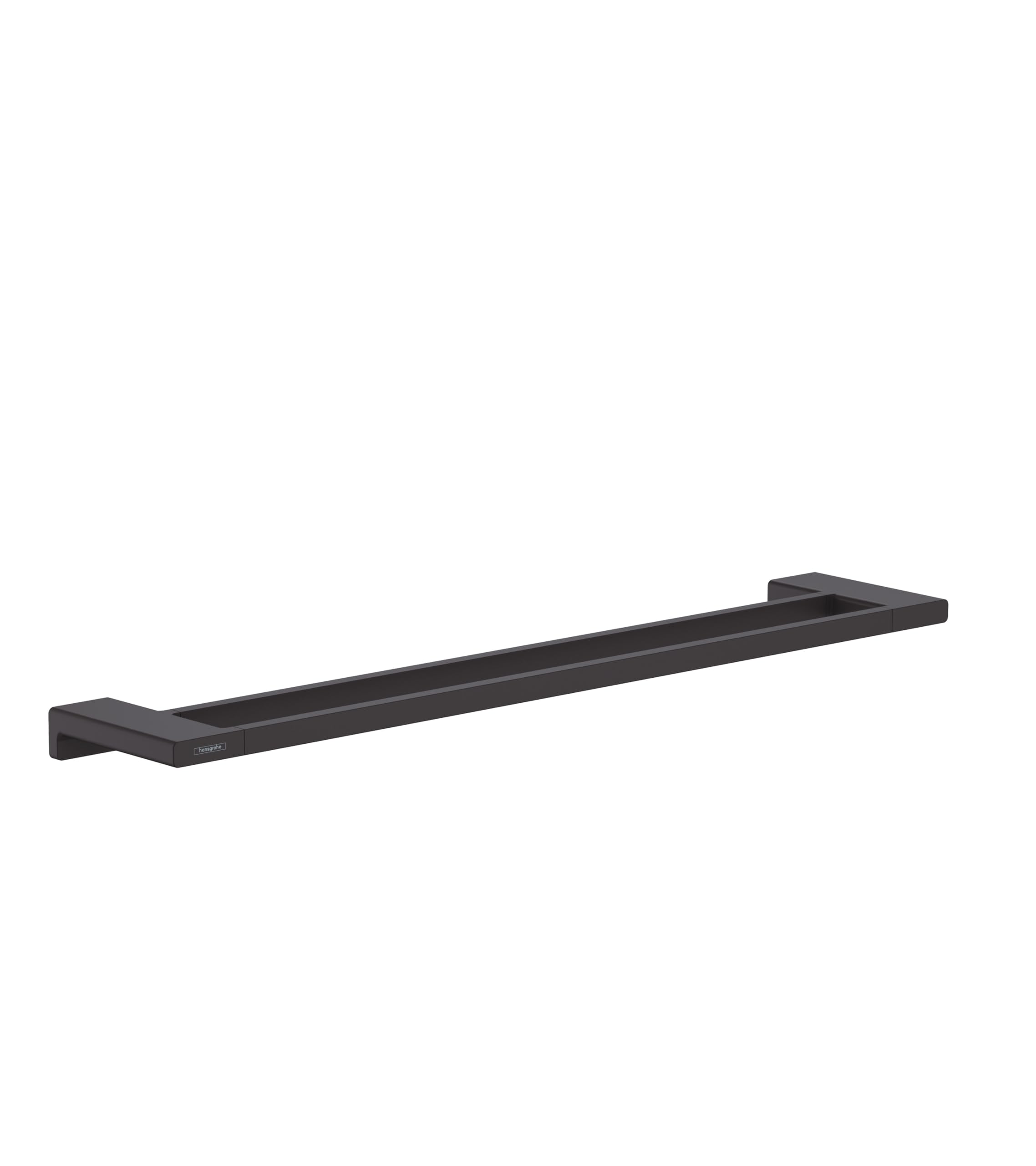 hansgrohe AddStoris Double bath towel rail, matt black, 41743670