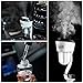Car Humidifier Essential Oil Diffuser with Dual USB Charger Adapter, Portable Waterless Auto Shut-Off Air Refresher for Vehicle Automobile Gift (Black)thumb 2