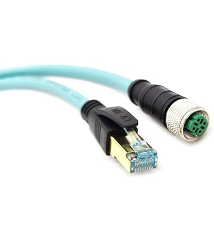 Amazon.com: Keyence Corp OP-87457 RJ-45, M12, 4 PIN, ETHERNET