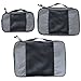 TravelWise Packing Cubes - 3 Piece Set (Silver)