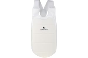 Chest Guard, Taekwondo Karate Chest Guard Vest Boxing Karate Breast Protector Accessory for Unisex Adult Child