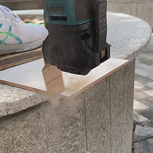 MiraShine 6 Oscillating Multi Tool Blade for Grout Removal with Carbide