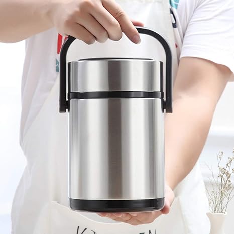 Amazon 保温弁当箱お弁当多層大容量ランチジャー魔法瓶保温弁当箱ステンレス通勤通学お見舞い 2 0l 1 6l 保温ランチジャー オンライン通販