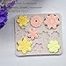 GerTong 1PCS Silicone Cake Mould Snowflake Shape Cake Candy Molds Chocolate Pudding Jelly Fruit Pie Fondant Decorating Mould DIY Tool