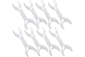 Angzhili 8 Pcs Dental Intraoral Cheek Lip Retractor,T-Shape Cheek Retractors Opener Mouth Opener,Double Head Dental Orthodont