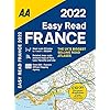 Easy Read France Atlas FB 2022 Flexibound – 1 juni 2021
