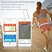 Fitness Tracker, Activity Tracker with Heart Rate Monitor and Sleep Monitor, Step Counter Pedometer Watch, IP67 Water Resistant Smart Band with 0.96''OLED Touchscreen for Kids Women and Men