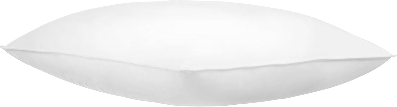 Basics Down Alternative Bed Pillows for Stomach and Back Sleepers - 2-Pack, Soft Density, Standard: Home & Kitchen