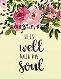 2018 Weekly Planner: Bible Verse Quote Weekly Daily Monthly Planner 2018 8.5