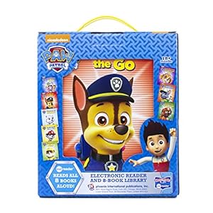 Nickelodeon - Paw Patrol Me Reader Electronic Reader and 8-Book Library - PI Kids