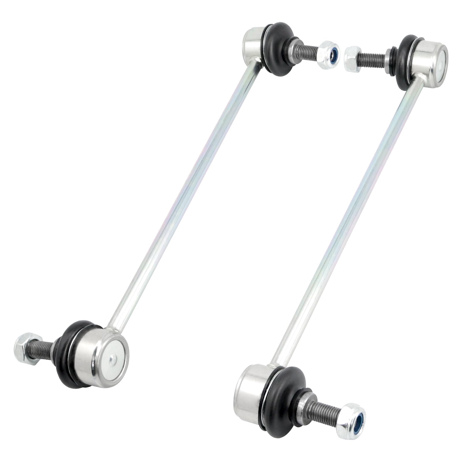 Photo 1 of 2 Pcs Front Stabilizer Sway Bar Links, Compatible with Nissan Versa 2007-2019, Versa Note 2014-2019, Cube 2009-2014, Micra 2015-2019, Replace# K750098