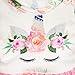 YOMORES Unicorn Dress for 18 Inch American Girl Doll Pink Long Sleeve Veil Soft Cotton Unicorn Dress(C3)