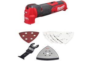 MILWAUKEE 2526-20 M12 Brushless 12-Volt Lithium-Ion Cordless Oscillating Multi-Tool (Tool-Only)