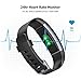 Letsfit Fitness Tracker HR, Activity Tracker with Step Counter,IP68 Waterproof Pedometer with Calorie Counter, Sleep Monitor,Smart Fitness Band for Men Women Kids