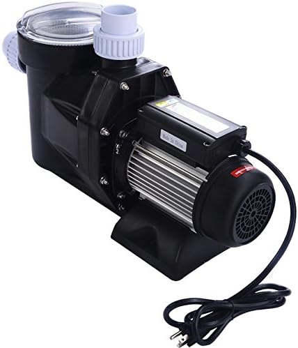 Above Ground Swimming Pool Electric Pump Water 1.5HP 1100W 84GPM Strong Motor SPA DC 5040 GPH 1-1/2" NPT Filter Can Prevent Sewage Ideal For Home Garden Industrial Use