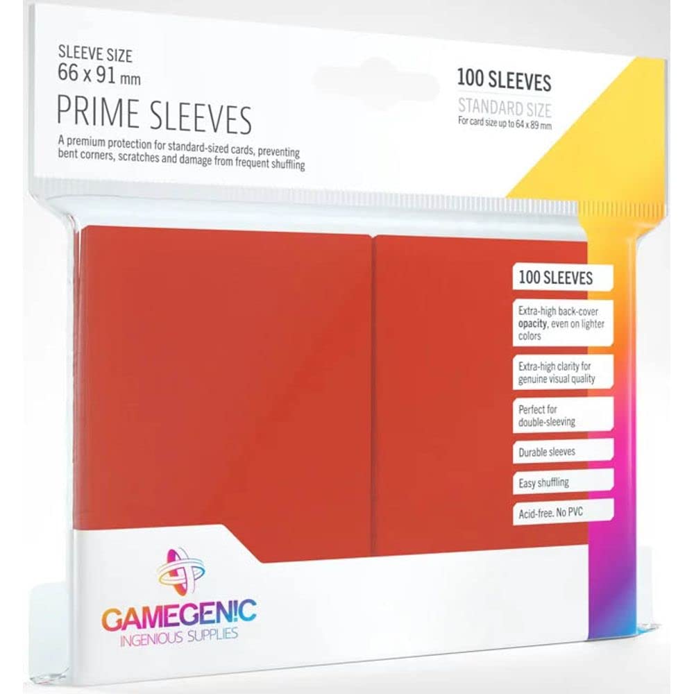 Gamegenic Prime Sleeves (100-Pack), GGS11015ML