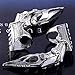 LOHOME Knuckle Finger Ring, Pack of 3 PCS Punk Rock Gothic Cool Unisex Full Finger Joint Armor Knuckle Huge Robot Metal Armoring Finger Ring