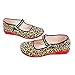 Hot Chocolate Design Chocolaticas Leopard Women's Mary Jane Flat Multicoloured HCD 39