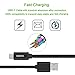 USB C Cable, Nikipa 3Pack( 1FT 3FT 6 FT) Nylon Braided USB Type C to USB A Data Sync and Charger Cable for Galaxy S8 S8 Plus, Nexus 5X/6P, Google Pixel and More