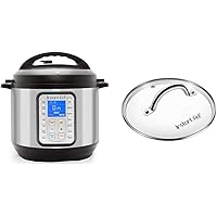 Instant Pot Duo Plus 9-in-1 Electric Pressure Cooker, Sterilizer, Slow Cooker, Rice Cooker, Steamer, saute, 6 Quart, 15…