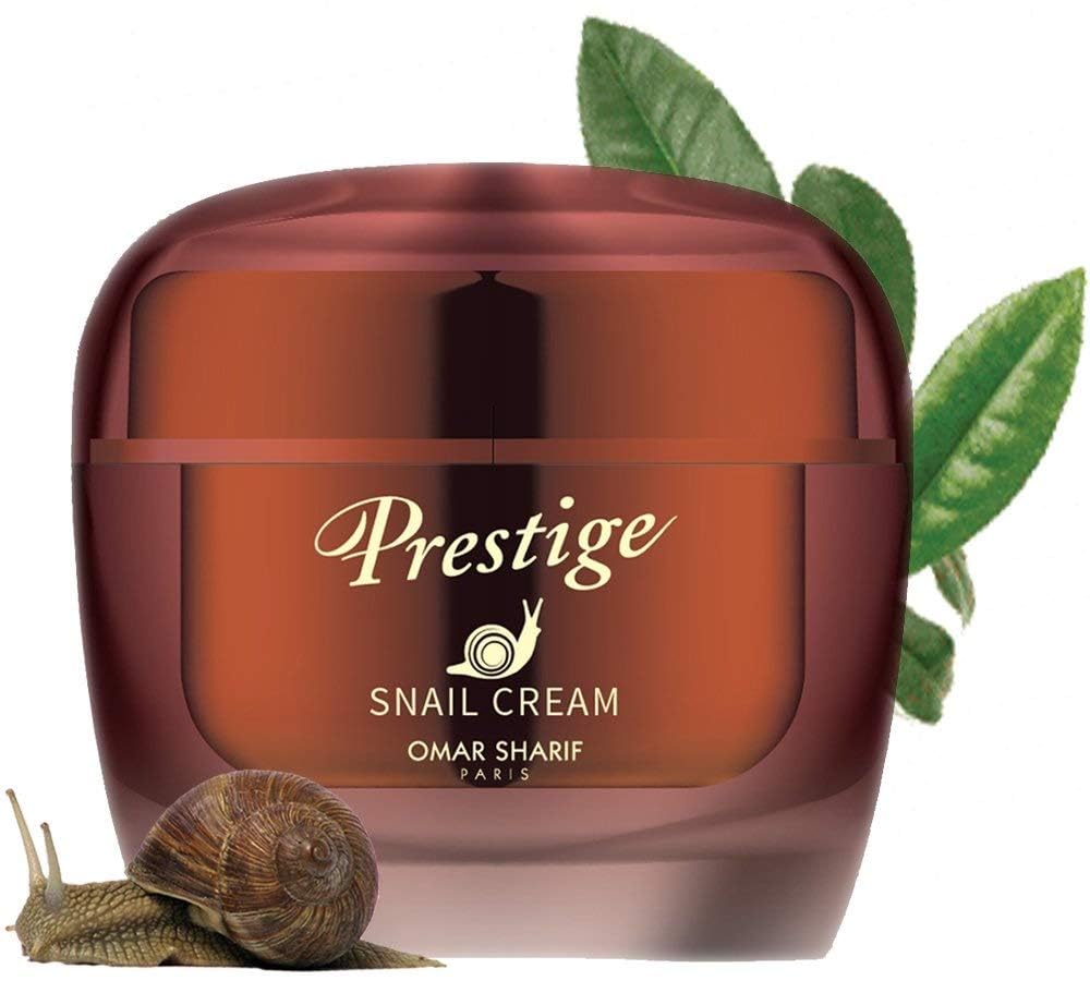 OS Prestige Snail Repair Cream Facial Moisturizer Real 9,000 mg of Snail Slime Formula Maintain Supple, Smooth Skin, Control Fine Wrinkle Extracts 1.76oz(50g)