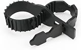 KINGLAKE 4Pcs 40cm Black Tree Ties Adjustable Interlock Garden Supports view 4