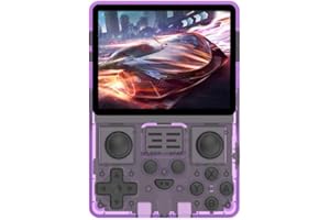 ASTARAMA Powkiddy RGB20S Handheld Arcade Game Console, 3.5 Inch Retro Video Game Console with 128G Card & 20000 Games, Open Source Game Player, Gift for Children