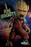 Guardians Of The Galaxy Vol. 2 - Movie Poster / Print (I AM GROOT!) (Size: 24