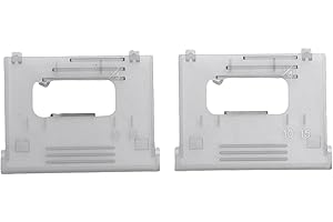 Kuuleyn 2PCS Bobbin Cover Plates,Bobbin Cover,Transparent Plastic Slide Plate Assembly Replacement for BB370 BM2800 BM2800CT 