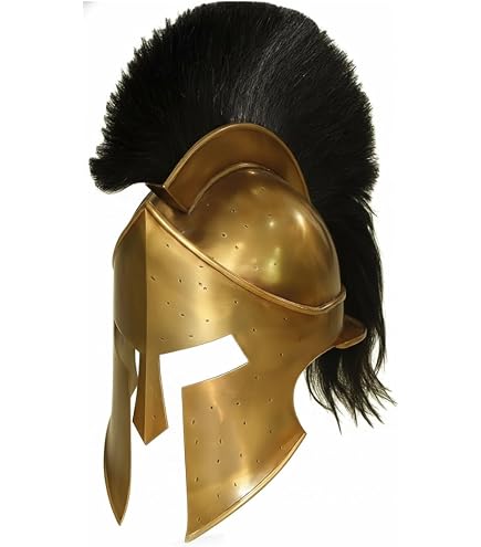 CASQUE SPARTAN KING 300 WARRIOR Leonidas Armor Steel avec casque plume CASQUE SPARTAN KING 300 WARRIOR Leonidas Armor Steel avec casque plume